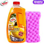 Turtle Wax 龟牌 金龟棕蜡洗车液+洗车海绵 带蜡型 2L装 29.9元包邮（需用券）