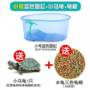 ￥8.8 家用小乌龟缸+1只乌龟+40天龟粮