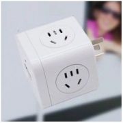 ROTOR 劳特 魔方插座 一转三 不带USB
