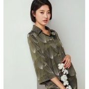 网易严选 设计师款 女士长袖家居服套装 104元包邮