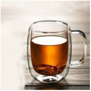 晨茗 双层玻璃杯 400ml