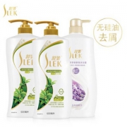 SLEK 舒蕾 洗沐套装（绿茶洗发水600ml*2瓶+薰衣草沐浴露650ml） *2套 35.4元