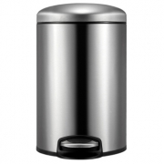 京东PLUS会员：EKO 宜可 9113MT 脚踏翻盖不锈钢垃圾筒 12L +凑单品 58.5元（3件5折）