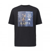 Kappa卡帕 情侣男女款夏季运动印花短袖休闲T恤 促销价119