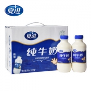 夏进 全脂纯牛奶 500ml*12大瓶 68元包邮 6月生产