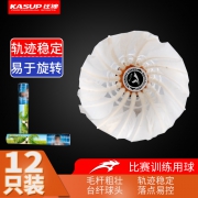 打不易烂羽毛球12只  券后18.9元