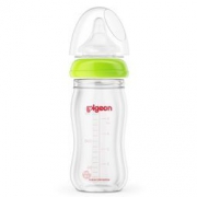 苏宁SUPER会员：pigeon 贝亲 AA72 宽口径玻璃奶瓶 160ml *2件 133元包邮（合66.5元/件）
