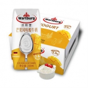 沃特堡 wartburg 芒果风味酸牛奶200ml*12*2件