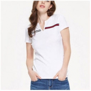 Tommy Hilfiger 汤米·希尔费格 女款V领T恤 158.34元包邮