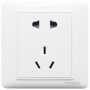 Schneider Electric 施耐德 睿意系列 五孔插座 白色 1支 4.91元包邮（需用券）