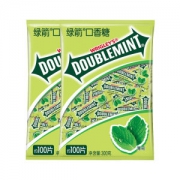 天猫超市 绿箭原味薄荷口香糖 100片*2袋 34.8元包邮 次日达