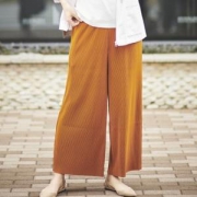 SummerSale、历史低价：UNIQLO优衣库413820女士打褶裤