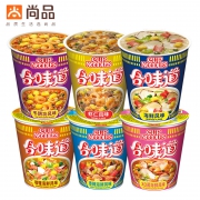 NISSIN 日清 合味道开杯乐方便面 6口味 6杯  券后24.9元