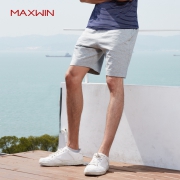 MAXWIN 马威 19182173001 男士素色沙滩裤 *3件 131.6元（需用券，合43.87元/件）