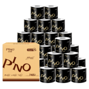 京东PLUS会员：心相印品诺黑白卷纸4层140g*27卷*3件