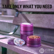 BlenderBottle ProStak系统 专业蛋白粉摇摇杯660ml 带150ml+100ml备胎