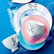 PRIMEDAY特价，Narumi 鸣海 Felicita系列 双人骨瓷咖啡杯碟套装
