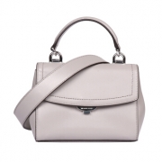 MICHAEL KORS 迈克·科尔斯 CROSSBODIES系列 32T8SF5M1L 女士灰色皮革小号手提单肩斜挎包 736元