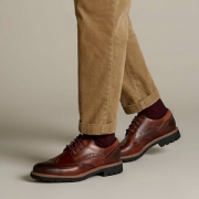 PrimeDay特价，Clarks 其乐 Batcombe Wing 男士真皮正装鞋