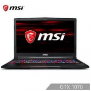 msi 微星 GE73 17.3英寸游戏本（i7-8750H、16GB、256GB+1TB、GTX1070 8G）