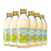 德质 德国原装进口 香蕉口味 脱脂牛奶 儿童牛奶 240ml*6瓶 39元包邮（需用券）
