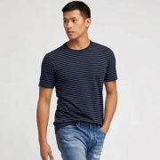 UNIQLO 优衣库 SUPIMA COTTON417769 男士条纹T恤