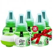 6件套皎洁电蚊香液5瓶+1加热器 券后￥15.9