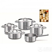 PrimeDay特价，Fissler 菲仕乐 不锈钢汤锅5件套（赠特殊食谱）181027