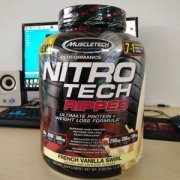 Muscletech 肌肉科技 法式香草味 正氮减脂增肌乳清蛋白粉4磅