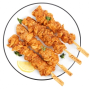 限地区：上鲜 椒香鸡腿肉串 300g *9件 29.9元，可双重优惠至18.6元