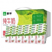 20点：蒙牛 纯牛奶 250ml*24 礼盒装 *2件