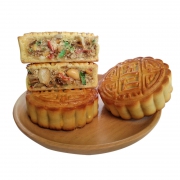 腾喵 老式东北月饼 五仁/枣泥等可选 100g*10块 14.8元包邮（需用券）