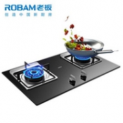 Plus会员： Robam 老板 33B7 钢化玻璃嵌入式燃气灶具 液化气20Y