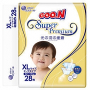 粉丝价：GOO.N 大王 光羽系列 环贴式纸尿裤 XL28片