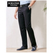JOEONE 九牧王 JB185371T 男士直筒休闲裤