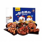 18.4元/件！精武鸭脖荤素大礼包 券后￥36.8