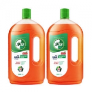 天猫超市 美国FDA认证 净安 家用杀菌清洁消毒液 1L*2瓶 29.9元包邮 多送60ml