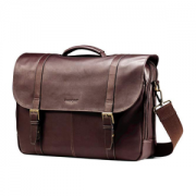全球PrimeDay、中亚Prime会员：Samsonite新秀丽ColombianLeatherFlapover男款公文包