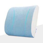 Aisleep 睡眠博士 人体工学记忆棉腰靠 蓝色 32*31*10cm +凑单品 33.76元