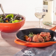 Le Creuset 酷彩 珐琅铸铁圆形煎锅 23cm