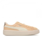 PUMA 彪马 Basket Platform  女士跑步鞋