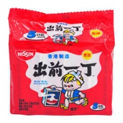 NISSIN 出前一丁 方便面麻油味 100g*5包*5件 59.5元（满减，合11.9元/件）