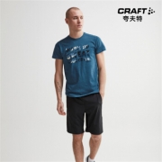 狂暑来袭：CRAFT 1907111 男士速干短袖T恤 109元（需用券）