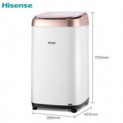 4日0点：海信（Hisense） XQB30-M358H 迷你洗衣机 3kg