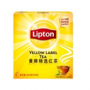 lipton 立顿 黄牌精选红茶 2g*100袋 32.9元包邮（需用券）