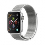 Apple Watch Series 4苹果智能手表（GPS款 44毫米银色铝金属表壳 海贝色回环式运动表带 MU6C2CH/A) 3188元包邮