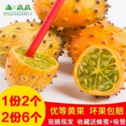 热带新鲜水果，山瓜瓜 火参果2个装400g 赠蜂蜜+吸管