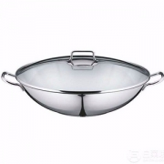 WMF 完美福 不锈钢中式炒锅36cm 含玻璃锅盖