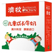 澳牧儿童成长牛奶整箱12盒 券后￥104