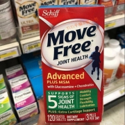 Schiff Move Free 维骨力 绿盒维骨力关节炎止痛配方120粒 Prime会员凑单免费直邮含税